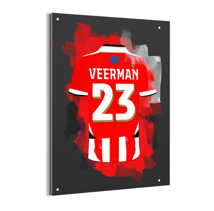 Joey Veerman PSV Aluminium Dibond Mancave