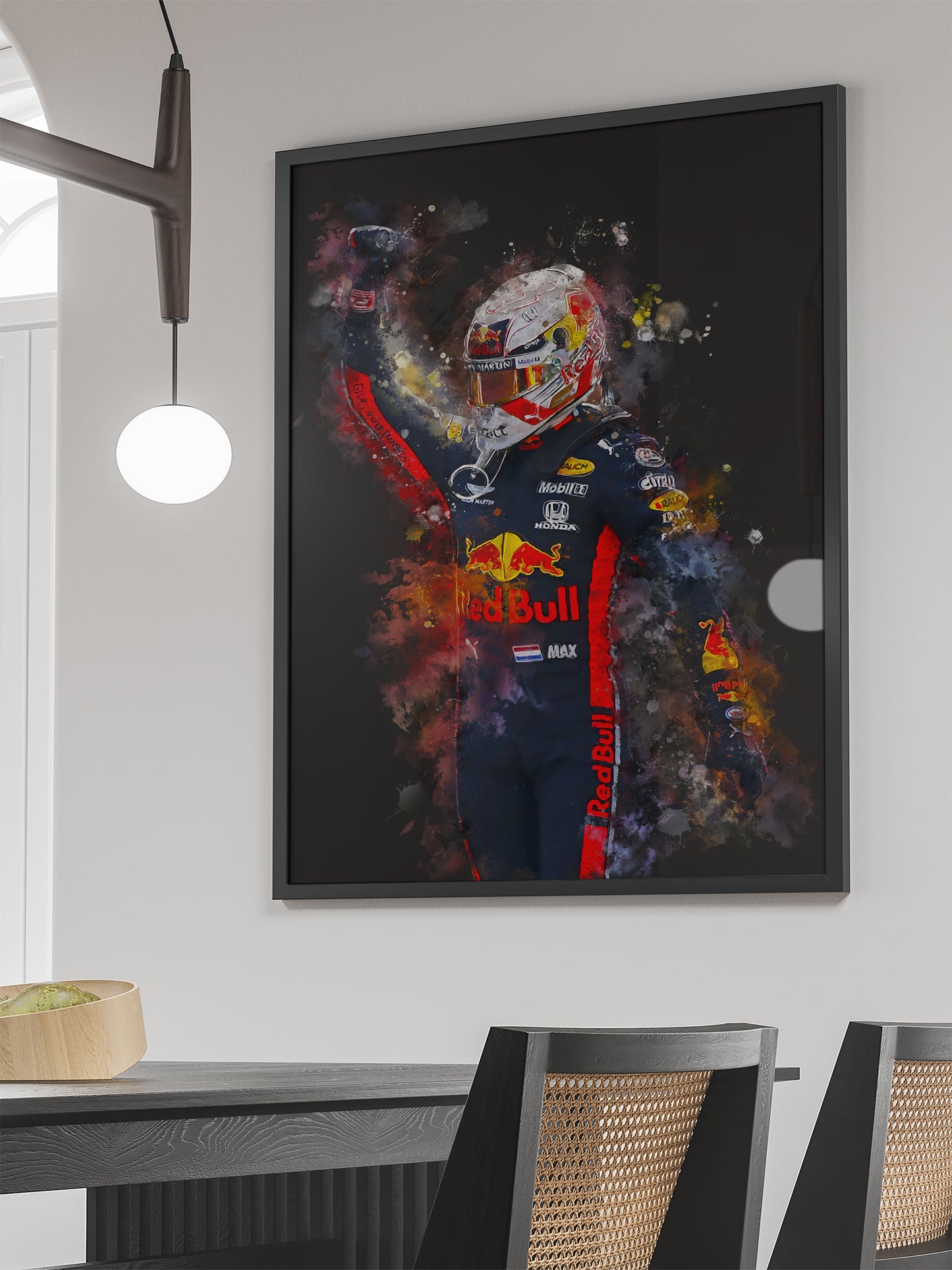 verstappen formule 1 poster