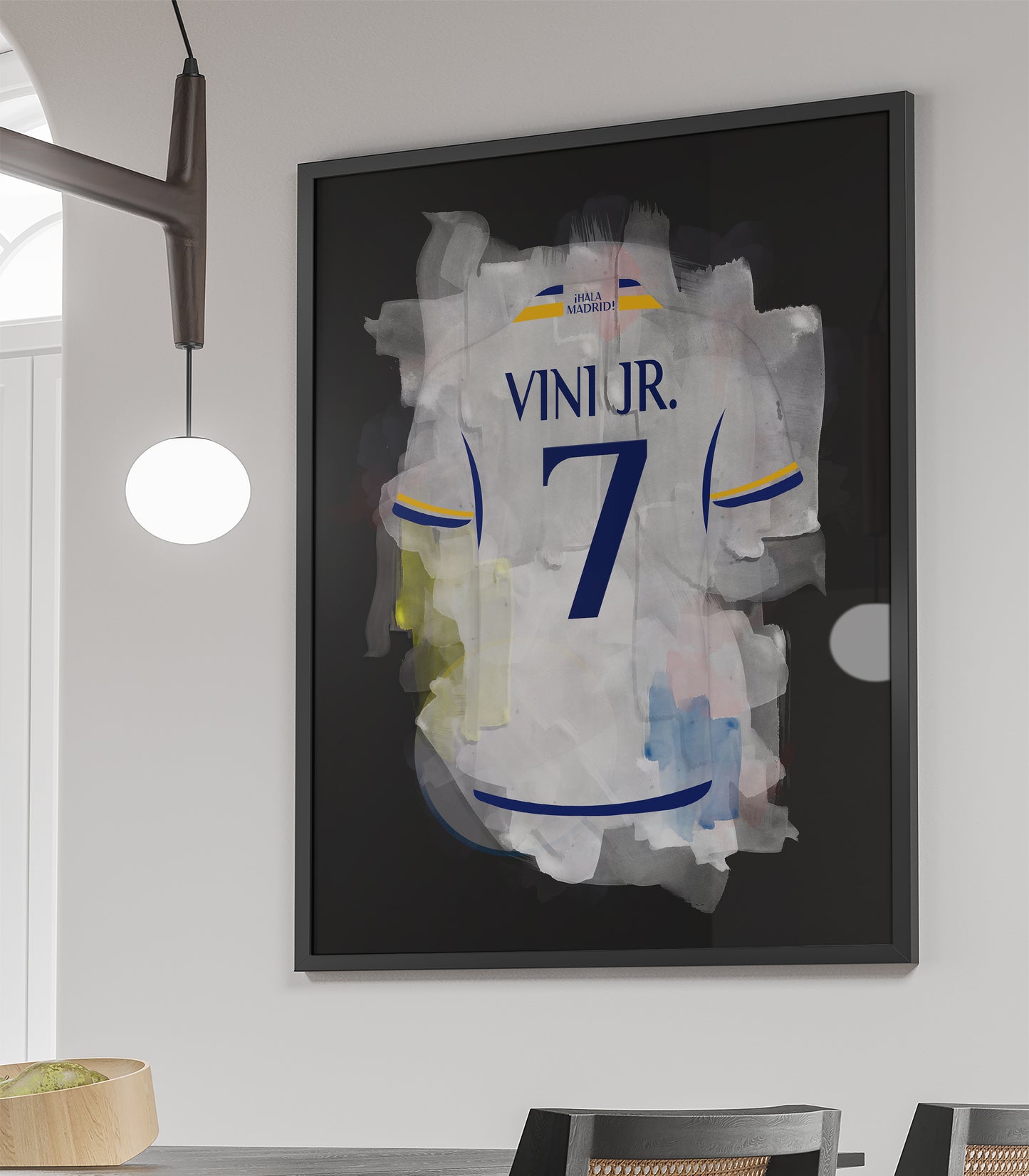 Vinicius Jr voetbalpos