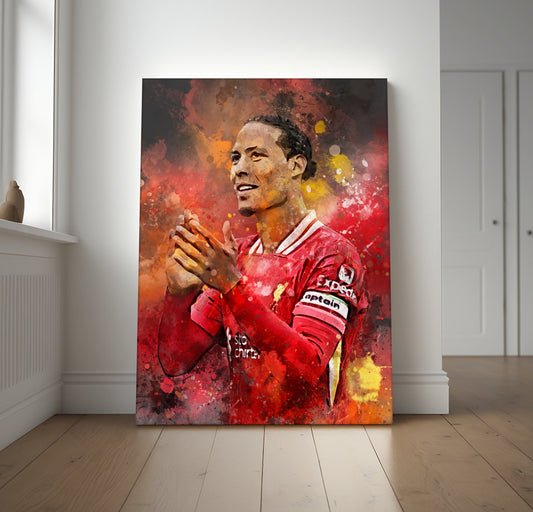 Virgil van Dijk poster