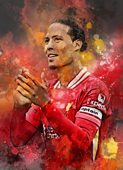 Virgil van Dijk poster bestellen