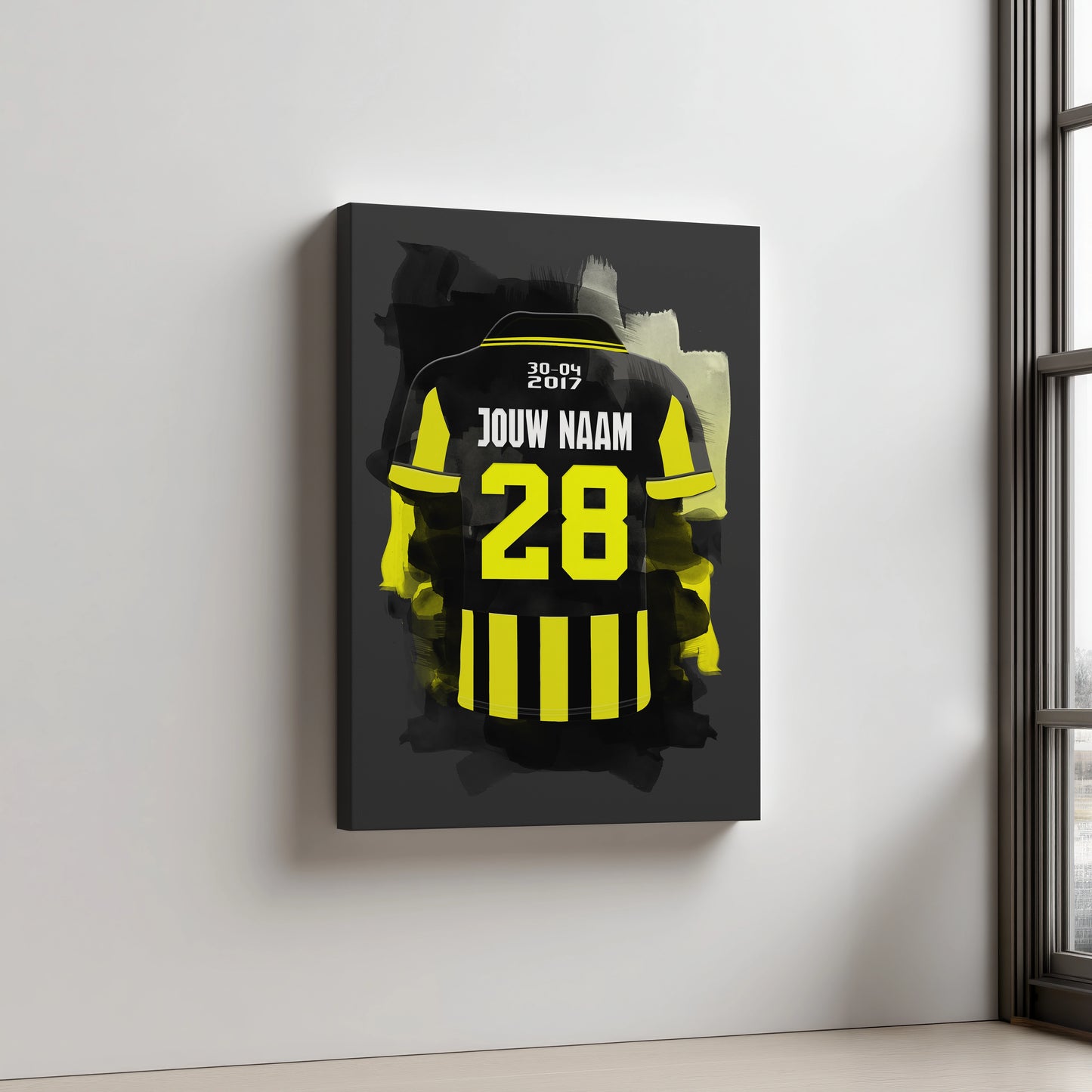 Vitesse Arnhem Canvas Wanddecoratie Bestellen Mancave