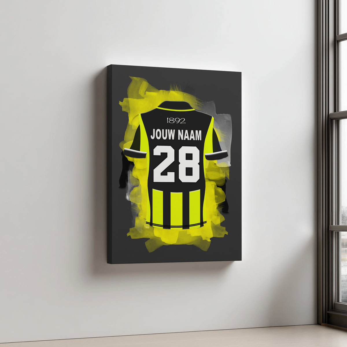 Vitesse Arnhem Aluminium Dibond Wanddecoratie Mancave Cadeau