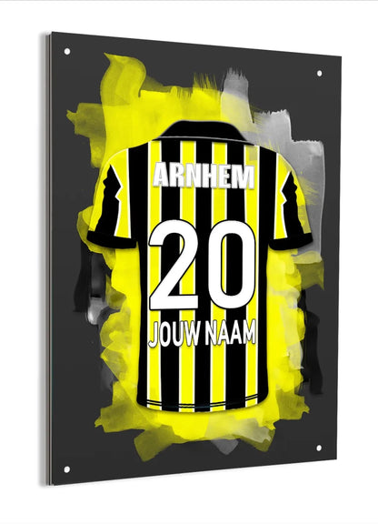 Vitesse-Arnhem-Voetbal-Poster-Aluminium-Dibond-Mancave
