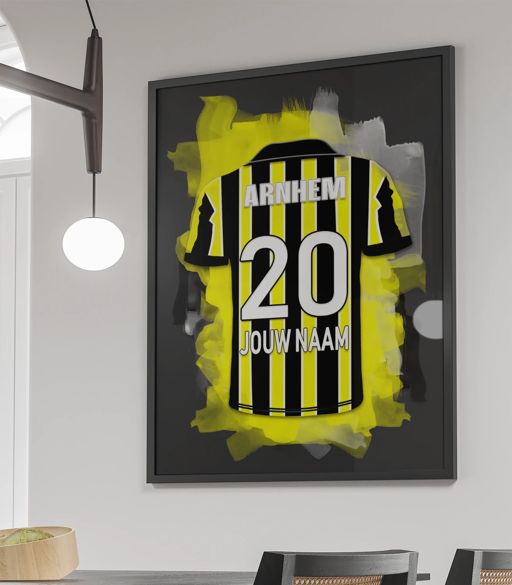 Vitesse-Arnhem-Voetbal-Wanddecoratie