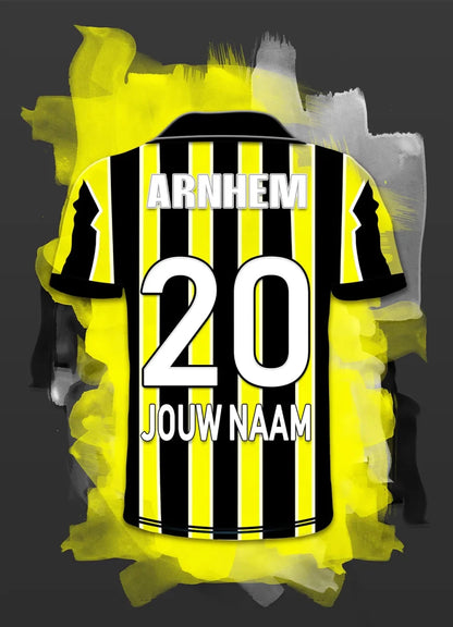 Vitesse-Arnhem-Voetbal-Poster-Gepersonaliseerd