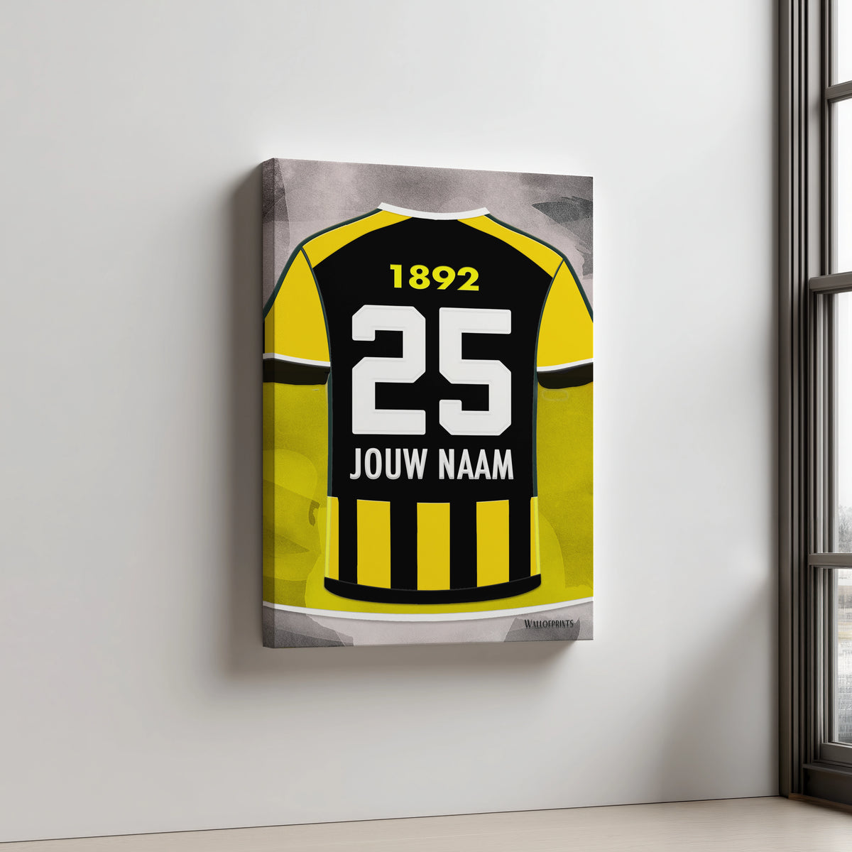 Vitesse Arnhem Wanddecoratie Aluminium Dibond