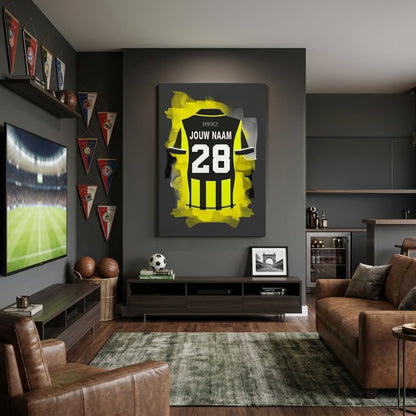 Vitesse Arnhem Canvas Wanddecoratie Bestellen