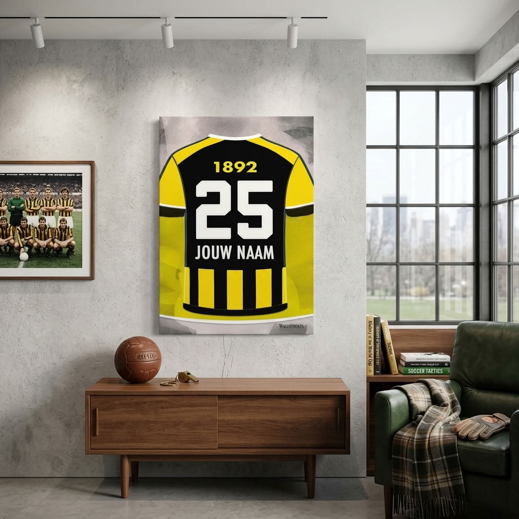Vitesse Arnhem Wanddecoratie Canvas