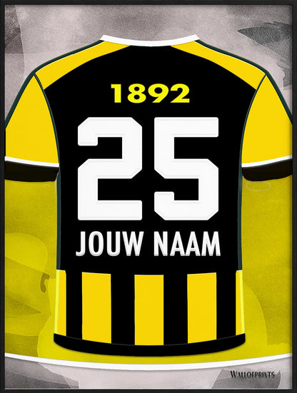 Vitesse Arnhem Wanddecoratie Gepersonaliseerd