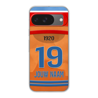 FC Volendam 2025-2026 telefoonhoesje met personalisatie - Google Pixel telefoonhoesjes - Voetbal fan kado 