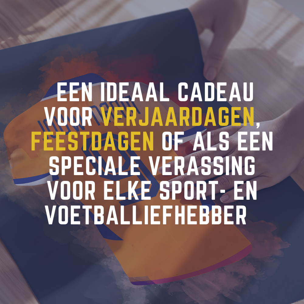 Wallofprints voetbalposter.  een ideaal cadeau  voor verjaardagen, feestdagen of als een speciale verassing voor elke sport- en voetballiefhebber  