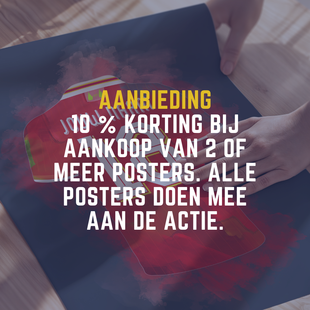 Wallofprints kortingscode - 10 % korting bij aankoop van 2 of meer posters