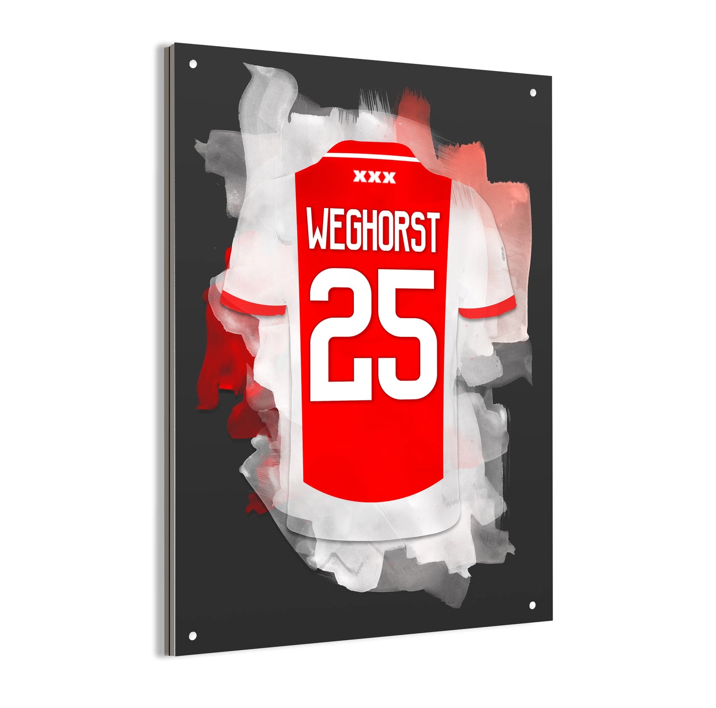 Weghorst aluminium dibond Ajax Amsterdam Mancave