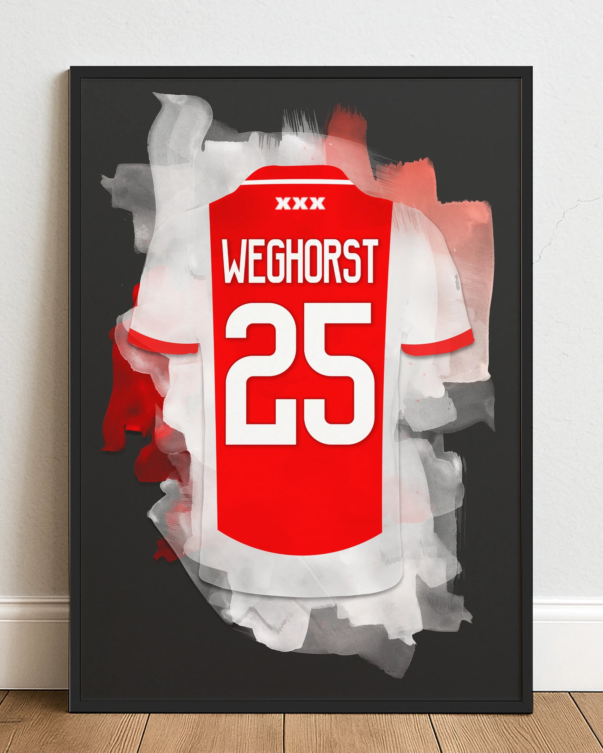 Weghorst voetbal poster Ajax Amsterdam Cadeau