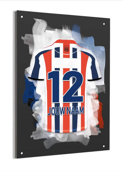 Willem-2-Tilburg-Voetbal-Aluminium-Dibond-Mancave