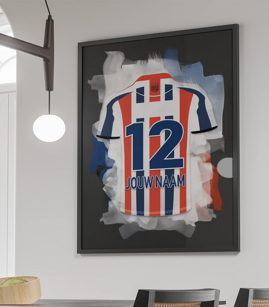 Willem-2-Tilburg-Voetbal-Muurdecoratie