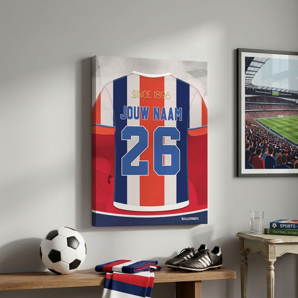 Willem II Wanddecoratie Canvas