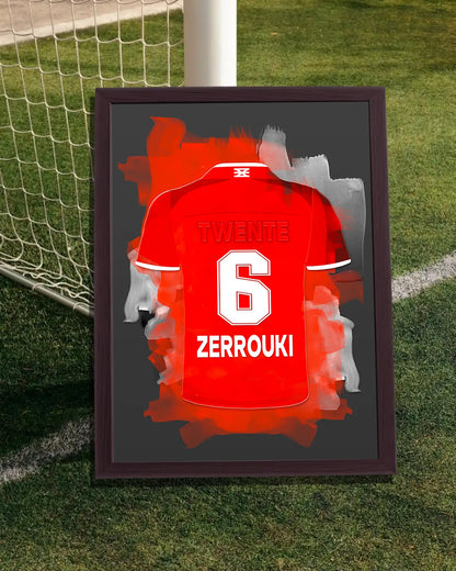 Ramiz Zerrouki Poster FC Twente Enschede