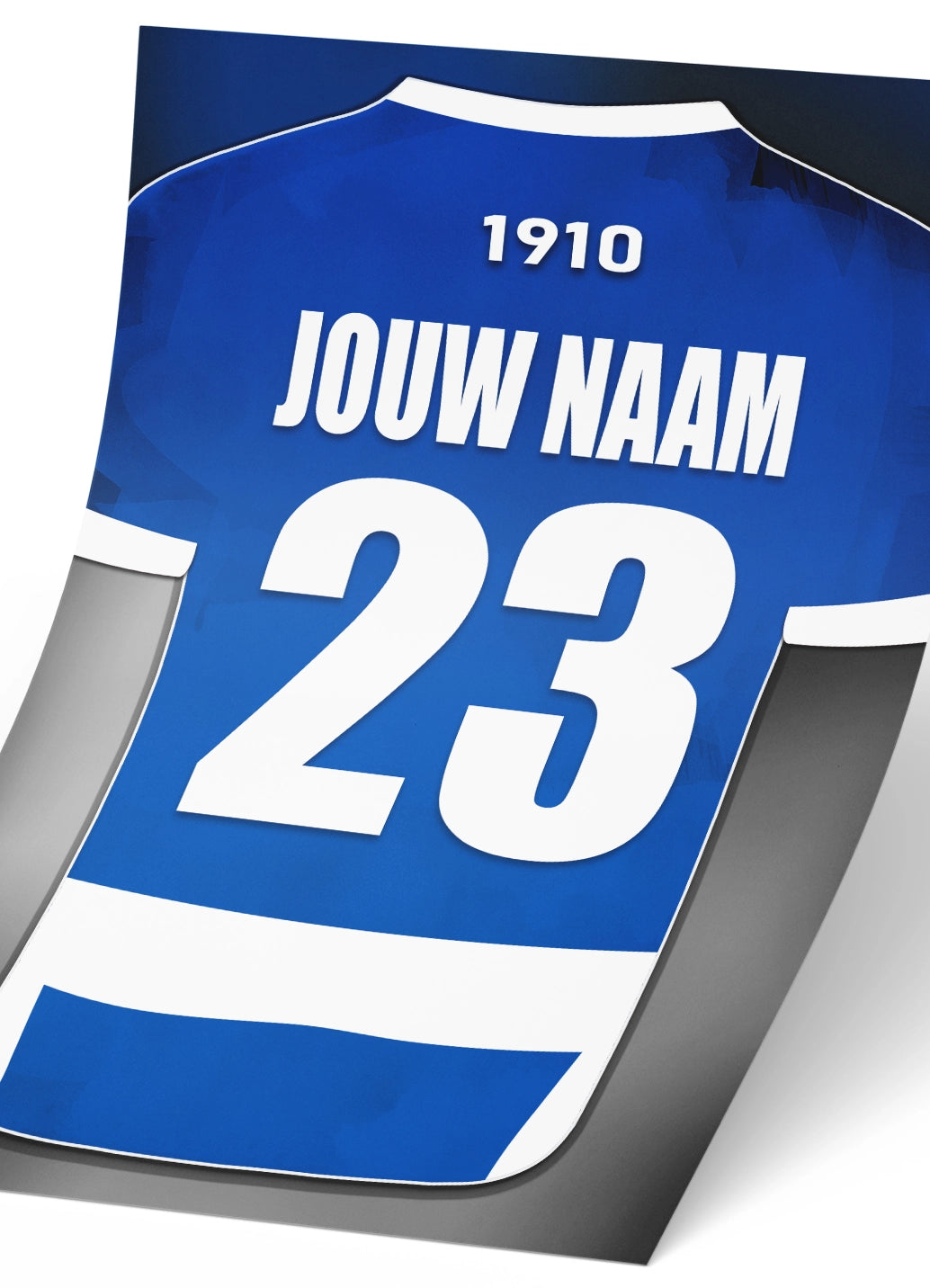 PEC Zwolle poster met personalisatie
