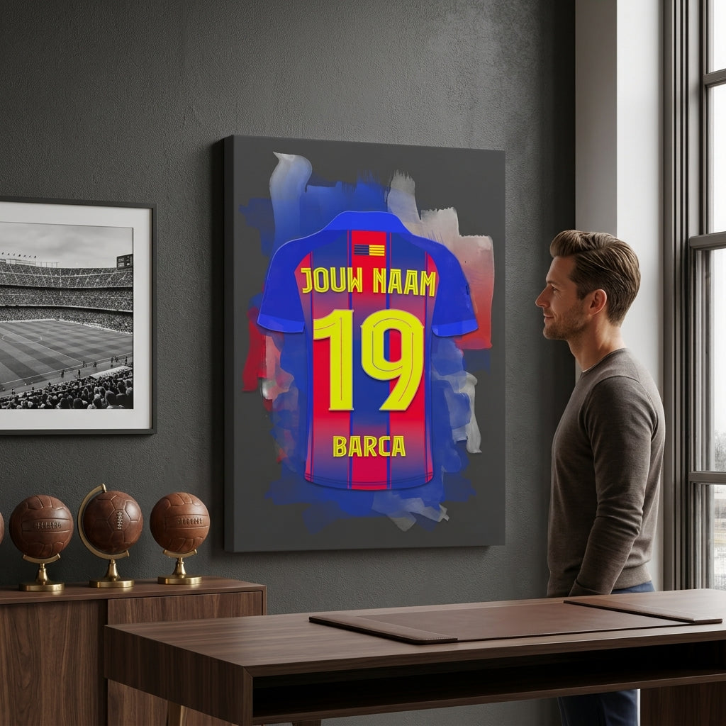 Voetbalposter met eigen naam scoor je bij Wallofprints