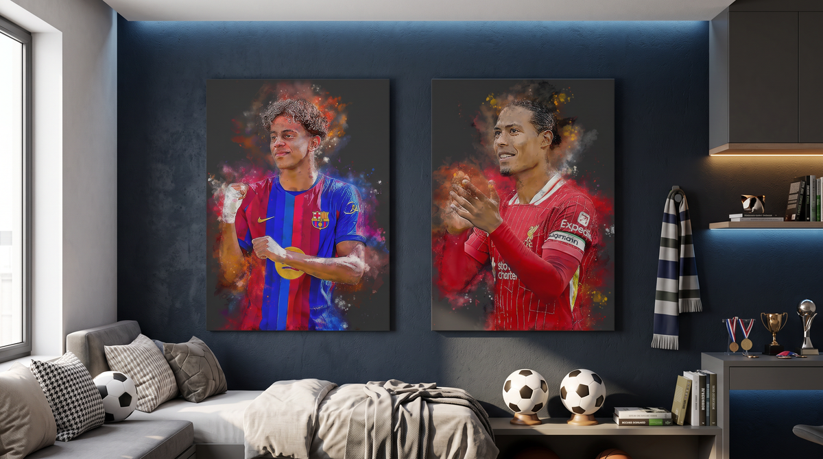 Voetbal Poster Voetballers Kopen Wallofprints