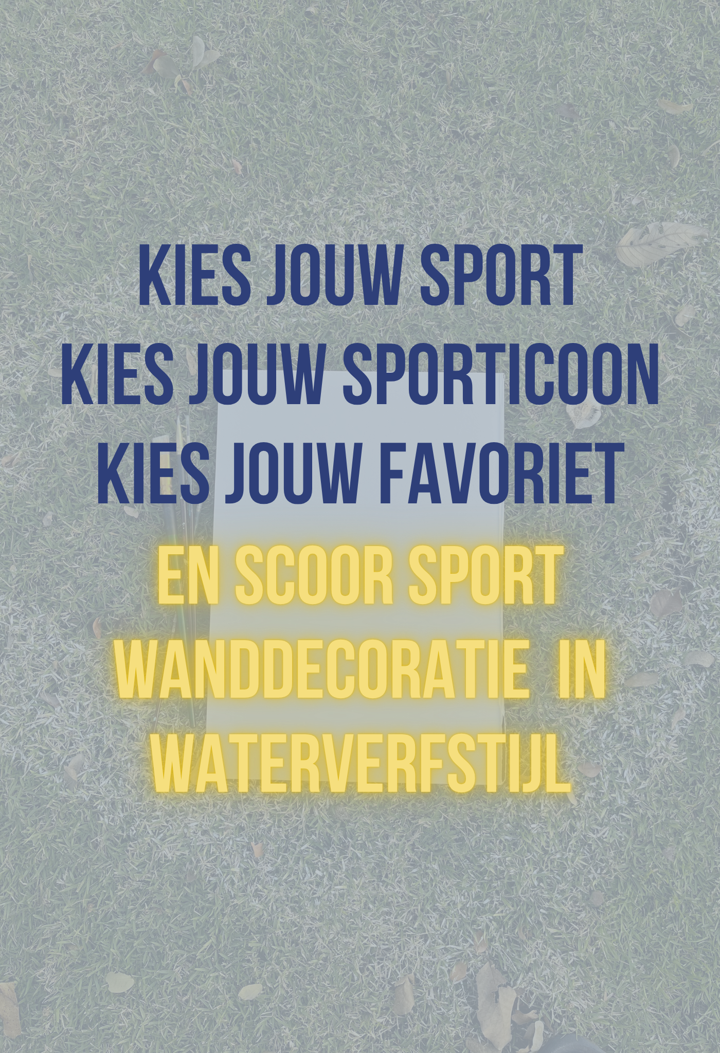 Wallofprints sport posters bestellen