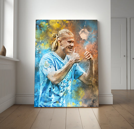 Haaland poster Man City