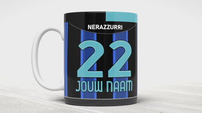 Gepersonaliseerde Inter Milan voetbalmok