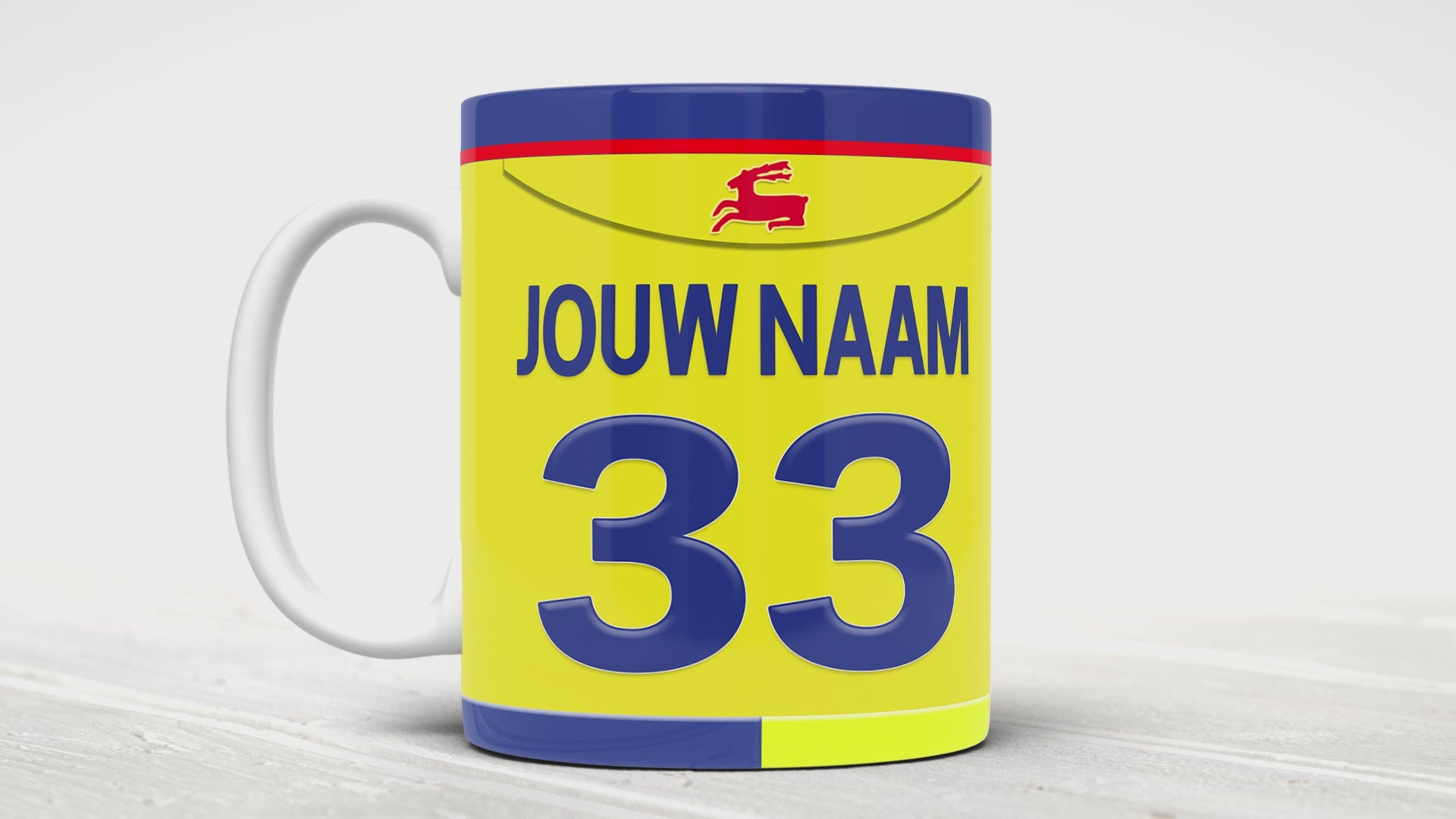 SC Cambuur Voetbal Mok Met Naam Cadeau Bestellen