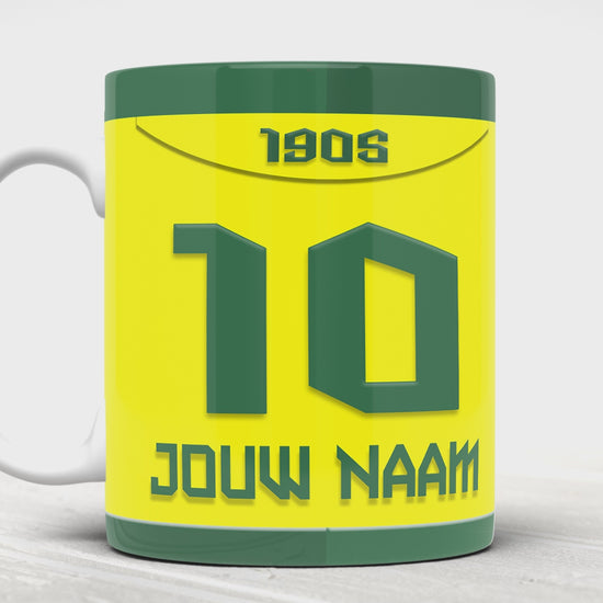 ADO Den Haag Voetbal Mok Gepersonaliseerd Voetbal Cadeau