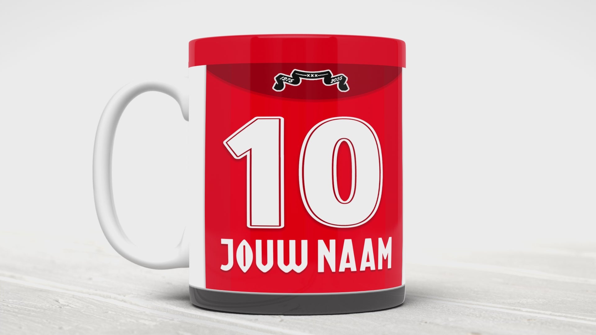 Ajax Amsterdam Voetbal Mok Met Naam Verjaardag Cadeau