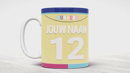 Curaçao Voetbal Mok WK 2026 Voetbal Cadeau