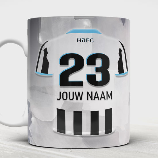 Heracles Almelo voetbal mok met naam - Voetbal fan kado
