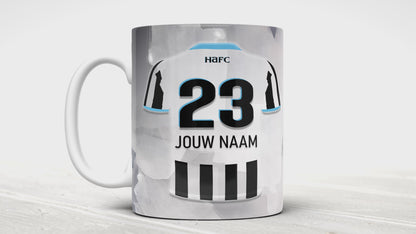 Heracles Almelo voetbal mok met naam - Voetbal fan kado