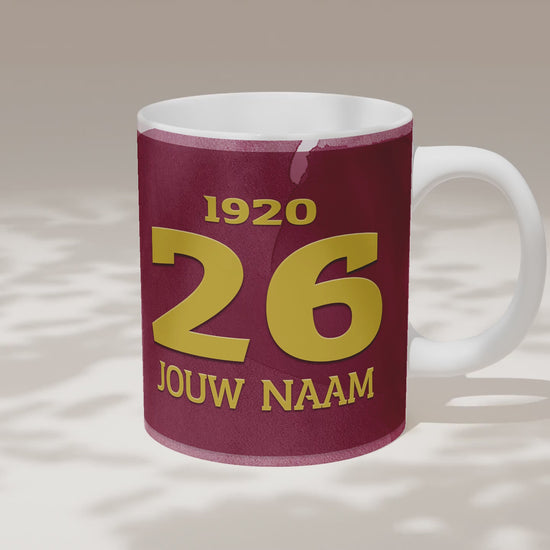 SC Heerenveen Mok Gepersonaliseerd Voetbal Cadeau