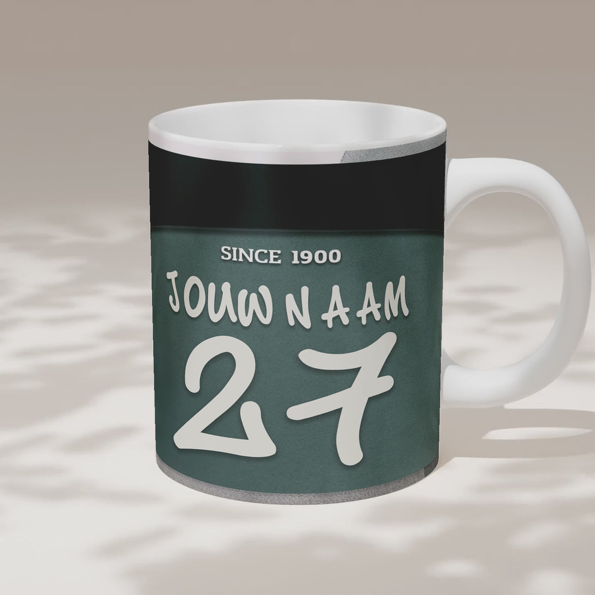 NEC Nijmegen Mok Gepersonaliseerd Voetbal Cadeau