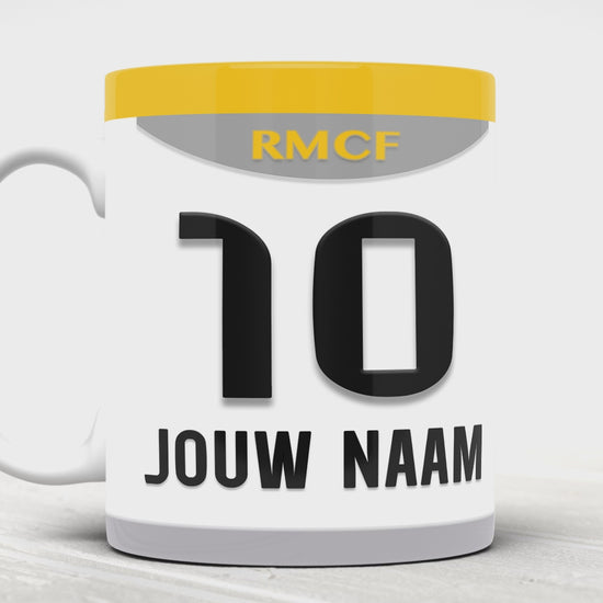 Real Madrid Mok Met Eigen Naam Personalisatie Verjaardag Cadeau