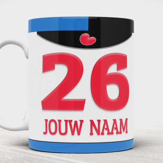 SC Heerenveen Voetbal Mok Gepersonaliseerd Verjaardag Cadeau