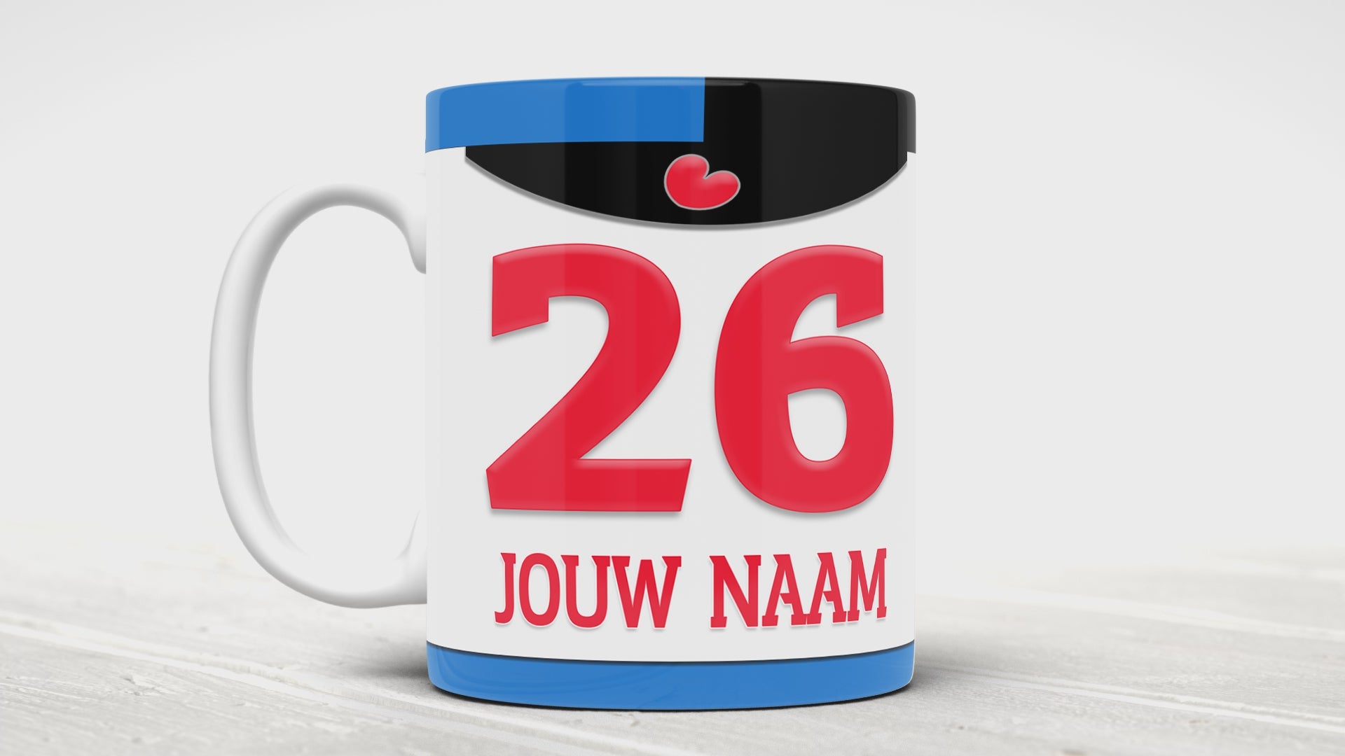 SC Heerenveen Voetbal Mok Gepersonaliseerd Verjaardag Cadeau