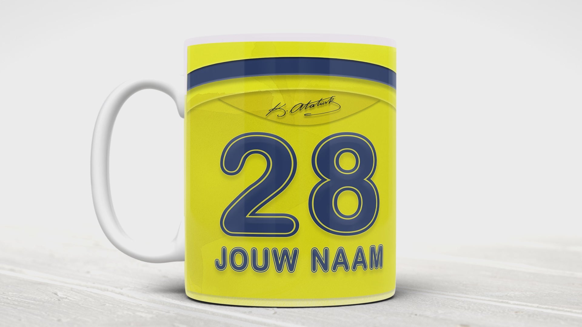 Fenerbahce Mok Met Personalisatie Voetbalfan Kado