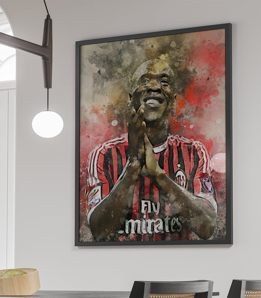 Seedorf ingelijste poster